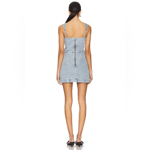 Amanda Uprichard Bethany Skort Romper Destiny Wash - Picture 3 of 6